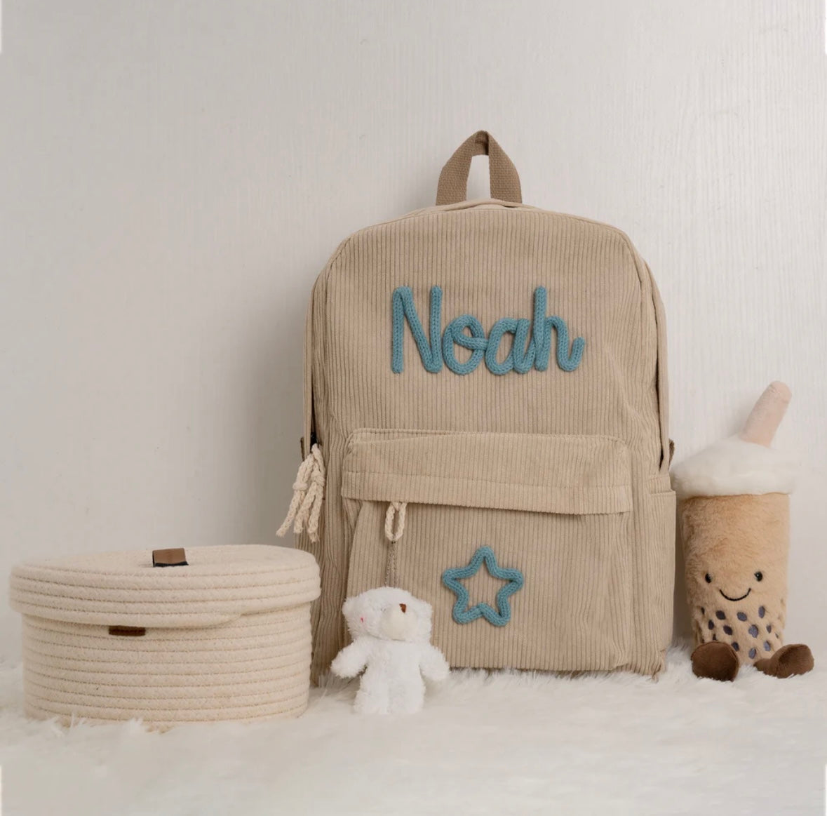 Zauberrucksack® Personalisierter Cord-Rucksack
